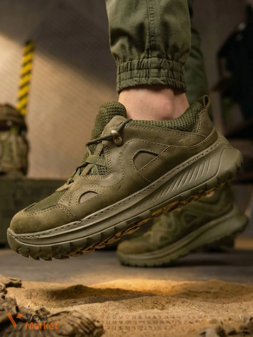 Тактичні кросівки Tactical Outdoor натуральна шкіра — фото 2