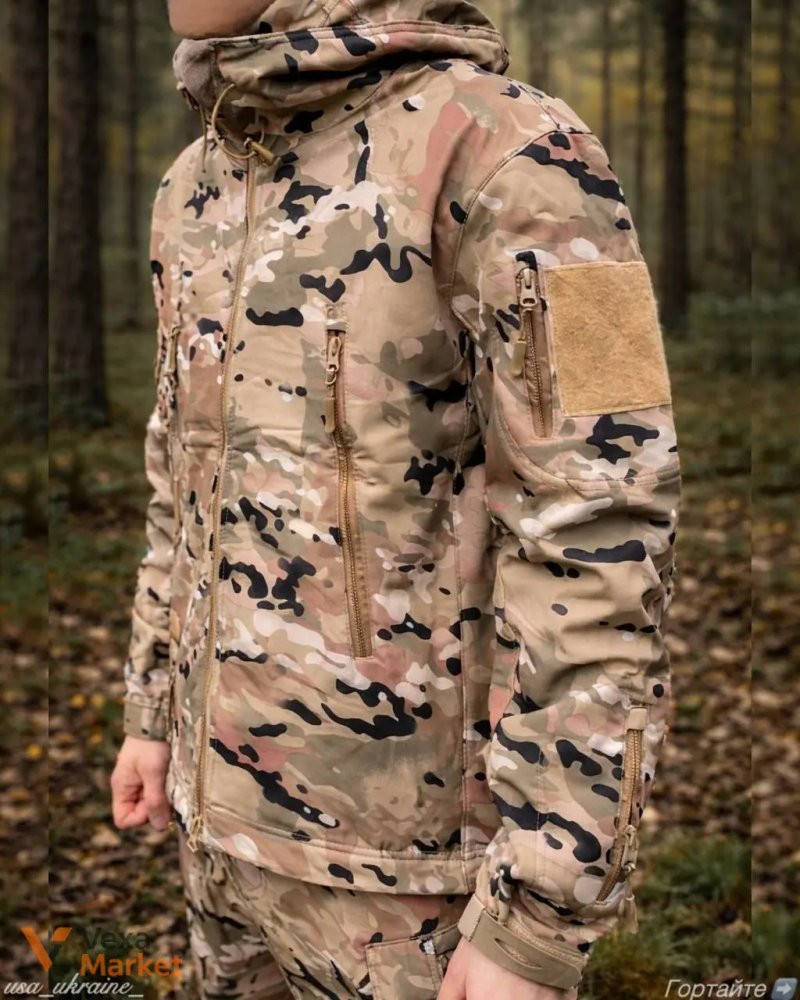 Тактичний костюм SoftShell розміри S-2XL — фото 2