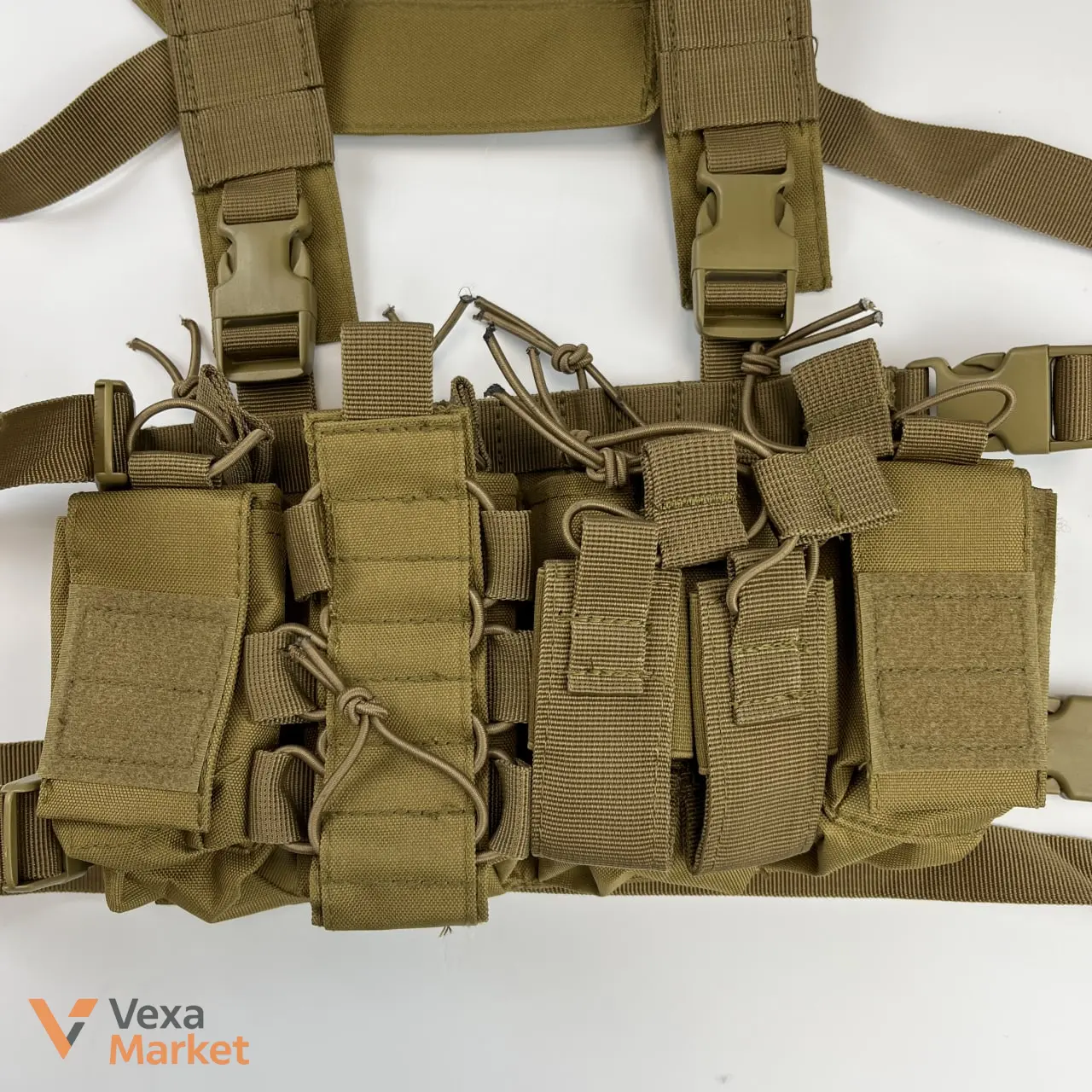 Тактичний нагрудний пояс Belt6 з підтяжками та підсумками — фото 3