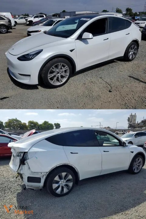 2022 Tesla Model Y Електромобіль повний привід зі США