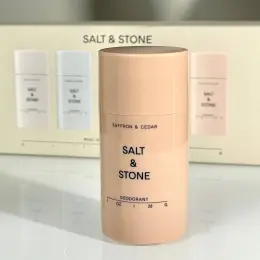 Salt & Stone Aluminum-Free Deodorant (Saffron & Cedar) 28g
