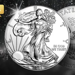 Монета срібна "American Eagle Liberty" 1 унція 999,9 проба