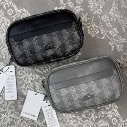Сумка унісекс Lacoste Reporter Bag Black/Grey