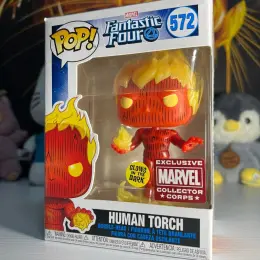 Funko Pop! Marvel Fantastic Four Human Torch #572