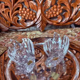 Подсвечник хрустальный