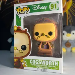 Disney Pop! Vinyl Figure Cogsworth #91 Beauty and the Beast