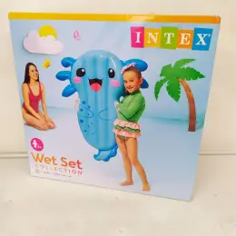 Надувной плотик-матрас Intex с ручками для детей от 3 лет, 117х107 см