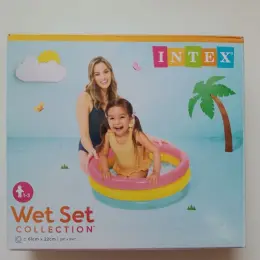 Надувной бассейн Intex Wet Set Collection 61см х 22см