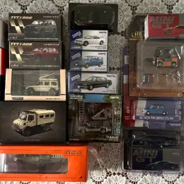Колекційні моделі автомобілів Mini GT, Minichamps, Tarmac Works, GCD, Tomytec, Kyosho, Greenlight