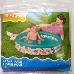 Надувной детский бассейн Bestway Safari Pals Kiddie Pool 102 см х 25 см