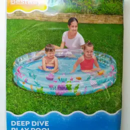 Надувной детский бассейн Bestway Deep Dive Play Pool 152 см х 30 см