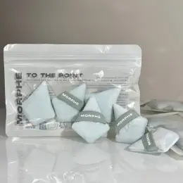 Набір міні-пухівок для пудри Morphe To The Point Mini Powder Puff Trio