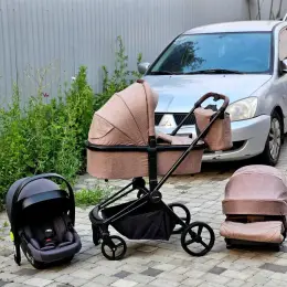 Коляска 3в1 El Camino persona бежева