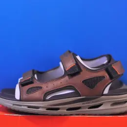 Skechers ORVAN SD 211371/BRN коричневые мужские сандалии 43 размер