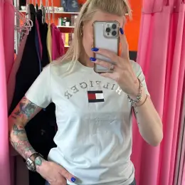 Женская футболка Tommy Hilfiger, хлопок, размер S/M