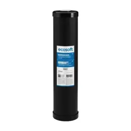 Картридж для фільтра води Ecosoft 4,5”×20” (CHV4520ECO) гранульоване активоване вугілля