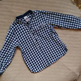 Рубашка в клетку для мальчика Zara, 2-3 года, 98 см