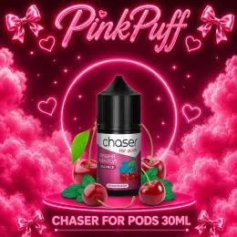 Жидкость для вейпа CHASER FOR PODS 30ML Вишня Ментол 5%/6.5%