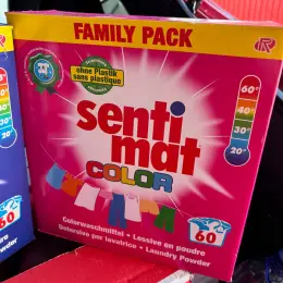 Стиральный порошок Senti Mat Color Family Pack 60 стирок