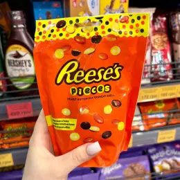 Драже Reese's Pieces арахисовая паста в хрустящей оболочке 185г