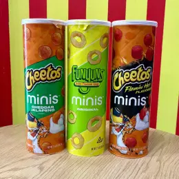 Американские снеки Cheetos Minis и Funyuns Minis в ассортименте