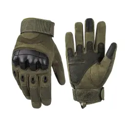 Тактичні рукавички Gloves FF 21 з захистом кісточок, мікрофібра, розміри M, XL
