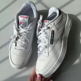 Кеди Reebok Classic екошкіра білі розмір 43