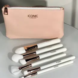 Набір пензлів Iconic London Glow Brush Set у косметичці