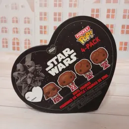 Funko Pop Pocket Pop Star Wars Valentine Heart 4-Pack