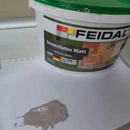 Фарба латексна матова Feidal Innenlatex Matt, 2.5 л