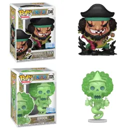 Funko Pop! Animation One Piece Marshall D. Teach #2345 & Brook #2325