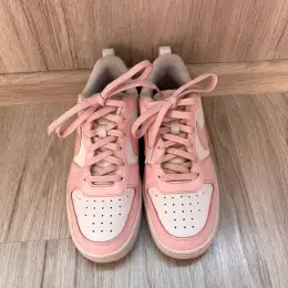 Кросівки Nike Court Borough Low Recraft White/Pink Foam розмір 38
