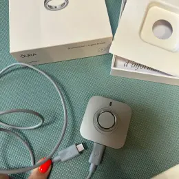 Oura Ring 4, brushed silver, размер 7, неисправное
