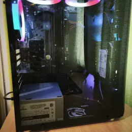 Ігровий ПК AMD Ryzen 5 1600, 16GB RAM, SSD+HDD, RGB