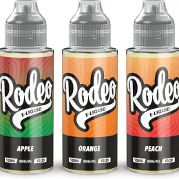 Набір рідин для електронних сигарет RODEO E-LIQUID 3 × 100 мл