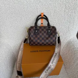 Louis Vuitton Speedy сумка шкіра/канва