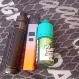 Лот вейпов и жидкость My Mint