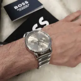 Boss Contender silver-coloured/grey