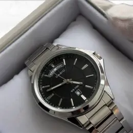 Casio Watch кварцовий сталевий корпус мінеральне скло індикація дати тижня дня