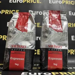 Кава в зернах SWISSO Espresso 1кг