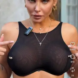 Топ женский черный