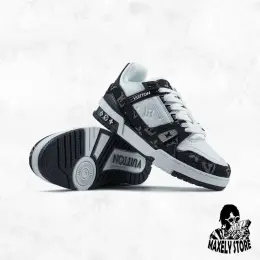 Louis Vuitton LV Trainer White Black