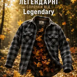 Фланелева сорочка Legendary - комфорт та американський стиль