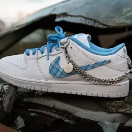 Nike x Nicole House Dunk SB Low Pro "White University" размер 42