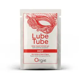 Зігріваючий лубрикант Orgie Lube Tube Hot на водній основі, стік 2мл