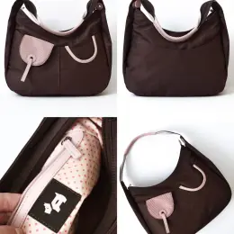 Стильна нейлонова сумка на плече Radley з натуральною шкірою