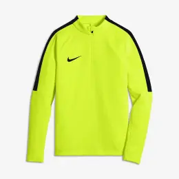 Nike Training Shirt Midlayer Drill Top Volt/Black M