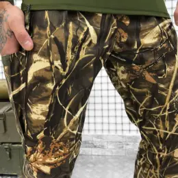Штани камуфляжні з саржі M-XXL