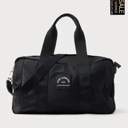 Дорожная сумка Karl Lagerfeld черная нейлон One Size