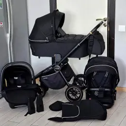 Коляска 3в1 Carrello Epica чорний